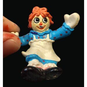 Vintage 1988 Macmillan McDonald's Raggedy Ann PVC Figurine